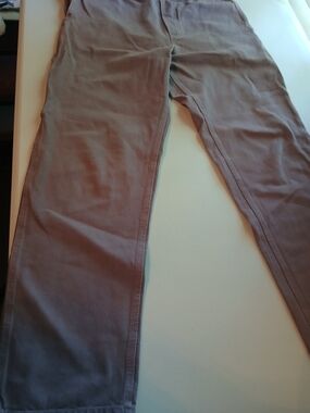 Brain Dead Power Fist Tan utility pants Adjustable Waist Size M Durable